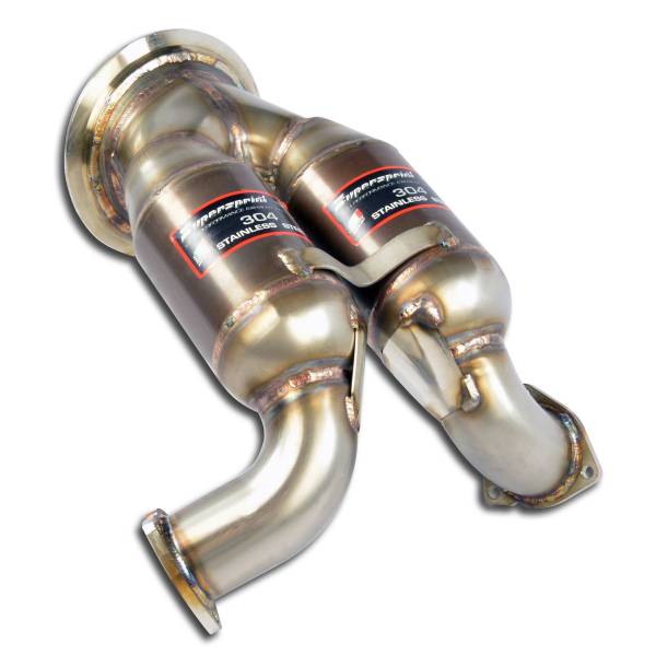 Supersprint Downpipe + Sport Metallkatalysator(Left Hand Drive / Right Hand Drive) passend für AUDI