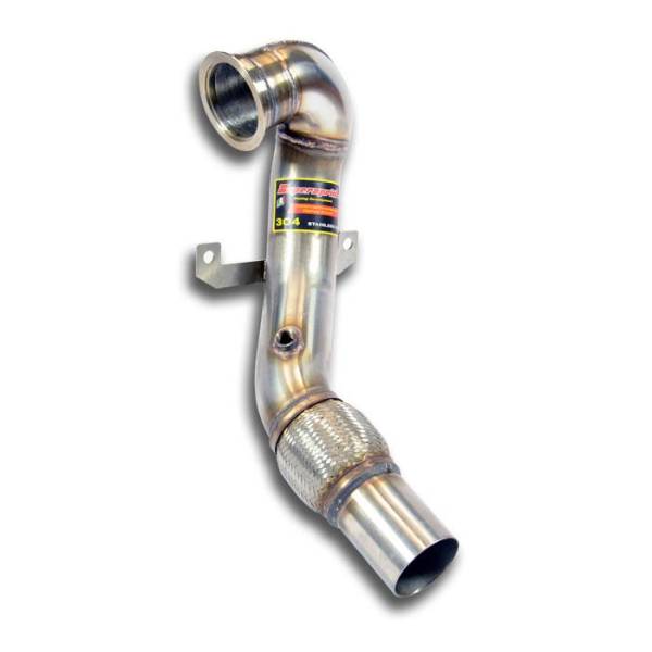 Supersprint Downpipe passend für AUDI S1 Quattro 3 Türer / Sportback 2.0 TFSI (231 PS) 2014 -> (Ø70m