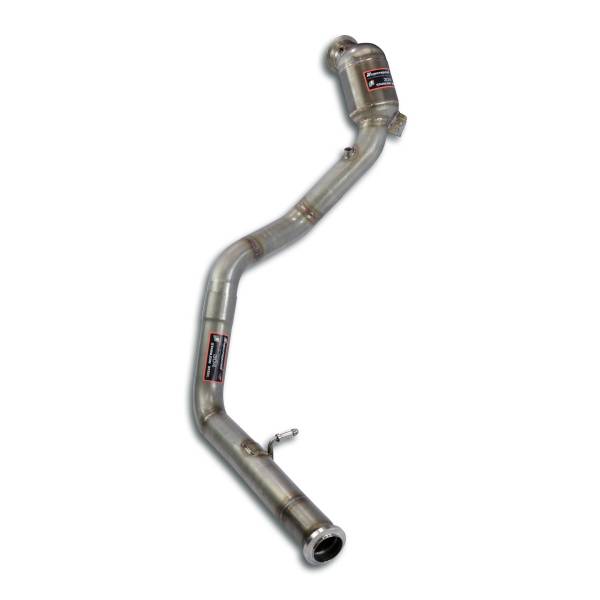 Supersprint Downpipe Links + Hauptkatalysator passend für MERCEDES W463 (4-door) G500 / G 550 V8 (Bi