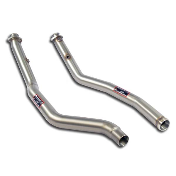 Supersprint Turbo downpipe kit Rechts + Links (für Katalysator Ersatz) passend für MERCEDES C292 GLE