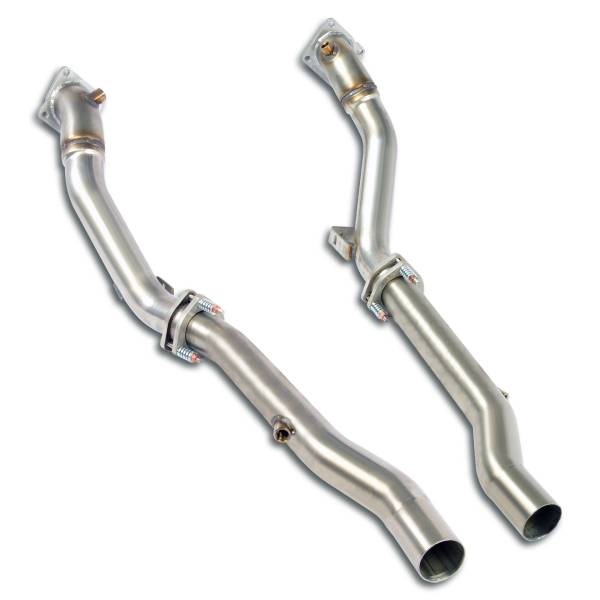 Supersprint Downpipe Rechts + Links(Für Katalysator Ersatz) passend für AUDI S4 QUATTRO (Limousine +