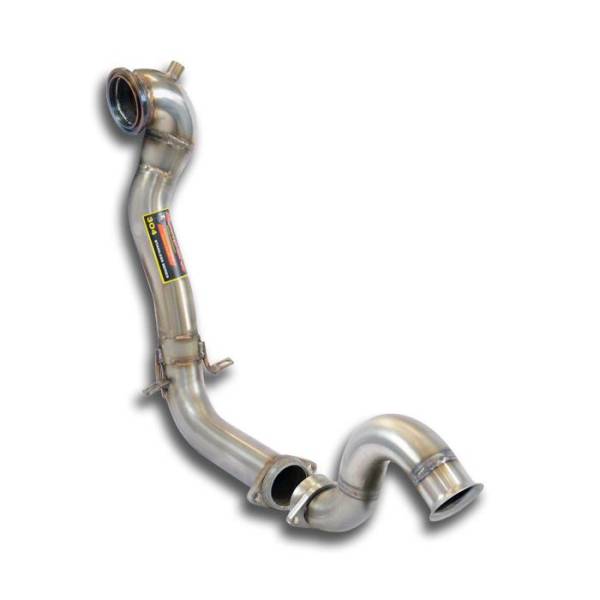 Supersprint Turbo downpipe kit + Overaxle pipe(ersatzt der Serienkat) passend für PEUGEOT RCZ R 1.6T