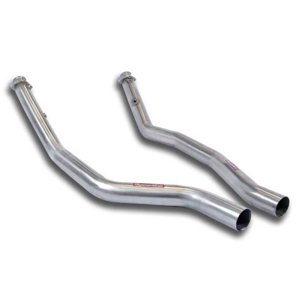 Supersprint Turbo downpipe kit Rechts + Links (für Katalysator Ersatz) passend für MERCEDES C292 GLE