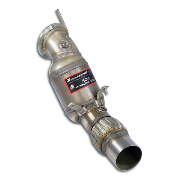 Supersprint Downpipe + Sport Metallkatalysator passend für BMW G22 Coupe 420i 2.0T (B48 184 PS - Mod