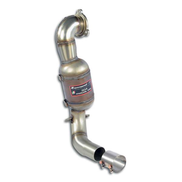 Supersprint Downpipe + Sport Metallkatalysator WRC 100CPSI passend für MERCEDES X156 GLA 250 (211 PS