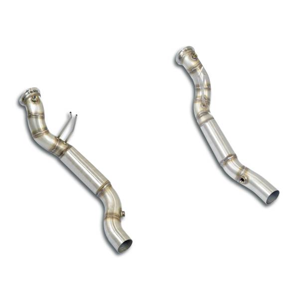 Supersprint Downpipe Kit Rechts + Links(Katalysator-Entfall) passend für MASERATI Quattroporte GTS